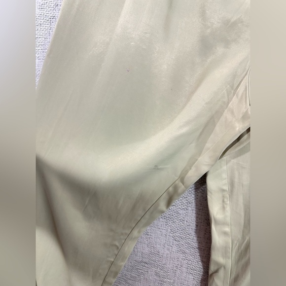 Zara satin cream pull on pants size M - Picture 8 of 14